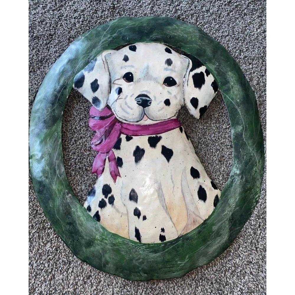 Dalmatian Metal Hanging Decoration Indoor Outdoor Dog Puppy